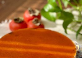 طرز تهیه چیز کیک خرمالو