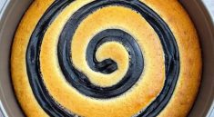 نحوه تهیه کیک اسپیرال با پف زیاد و پنبه ای قدم به قدم 7 طرز تهیه کیک اسپیرال