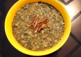 طرز تهیه آش شله قلمکار بدون گوشت