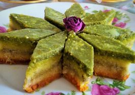 طرز تهیه باقلوا لوزی