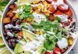 طرز تهیه سالاد لوبیا سیاه