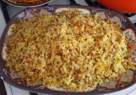 طرز تهیه رشته پلو خالی