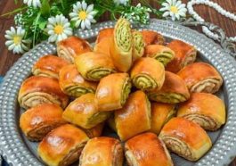 طرز تهیه شیرینی نازک قزوین مخصوص و حرفه ای به روش قنادی ها