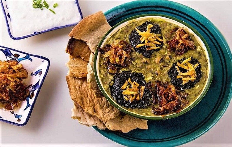نحوه تهیه آش امام قزوین با گوشت و حبوبات لذیذ با طعم نذری_نارنجی پوش 4 طرز تهیه آش امام