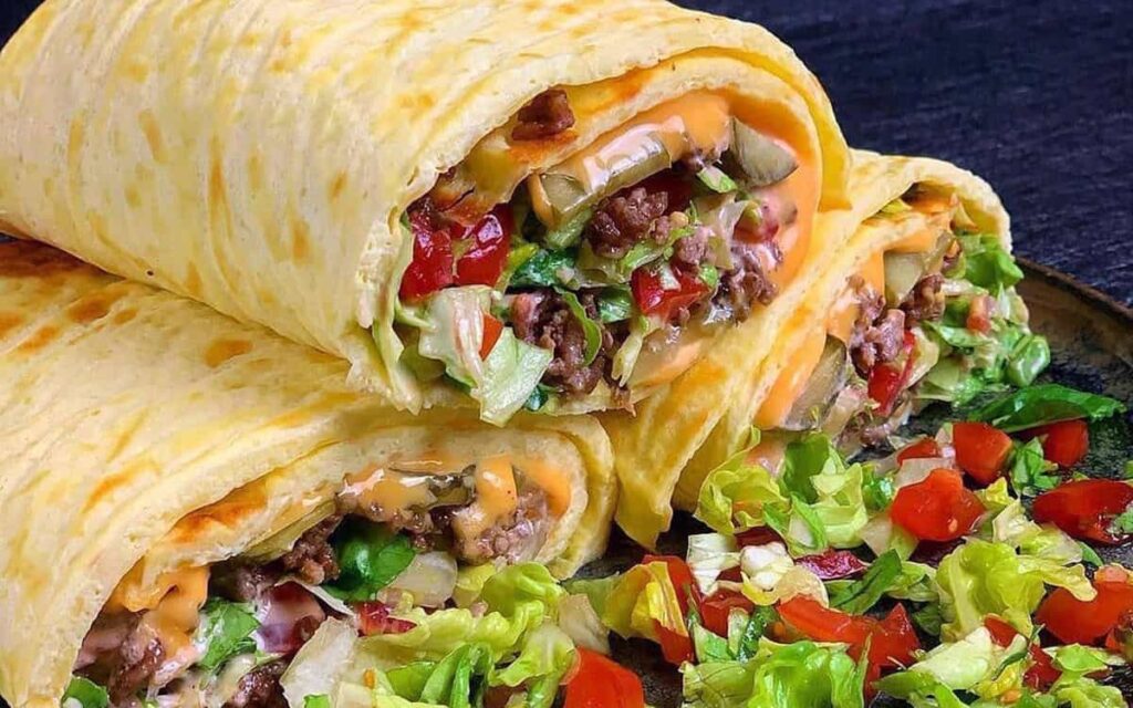 نحوه تهیه رپ گوشت چرخ کرده فینگرفود عالی و خوش طعم_نارنجی پوش 2 طرز تهیه رپ گوشت