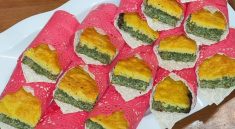 طرز تهیه کوکو دو رنگ