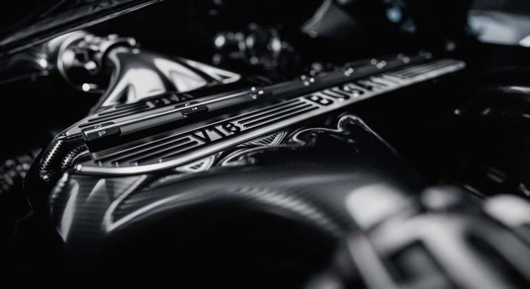 موتور V16 در خودرو بوگاتی توربیون