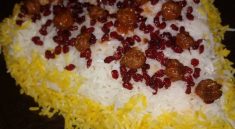 طرز تهیه زرشک پلو با گوشت قلقلی