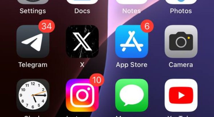 حالت سفید آیکون‌ها در iOS 18