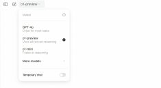 انتخاب مدل‌های هوش مصنوعی OpenAI در ChatGPT