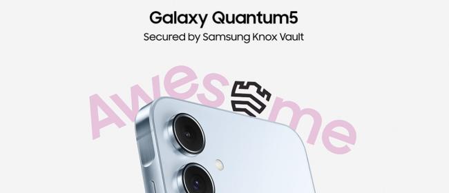 گوشی جدید سامسونگ با نام Galaxy Quantum5 با فناوری کوانتومی کار می‌کند