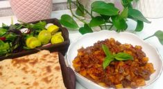 نحوه تهیه خوراک دل و جگر و قلوه خوشمزه گوسفندی_نارنجی پوش 2 طرز تهیه خوراک دل و جگر و قلوه خوشمزه گوسفندی