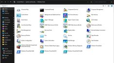 یک دهه گذشت و تا این مدت پوسته تاریک ویندوز کامل نیست!_نارنجی پوش 6 گزینههای بخش Windows Tools در کنترل پنل ویندوز ۱۱