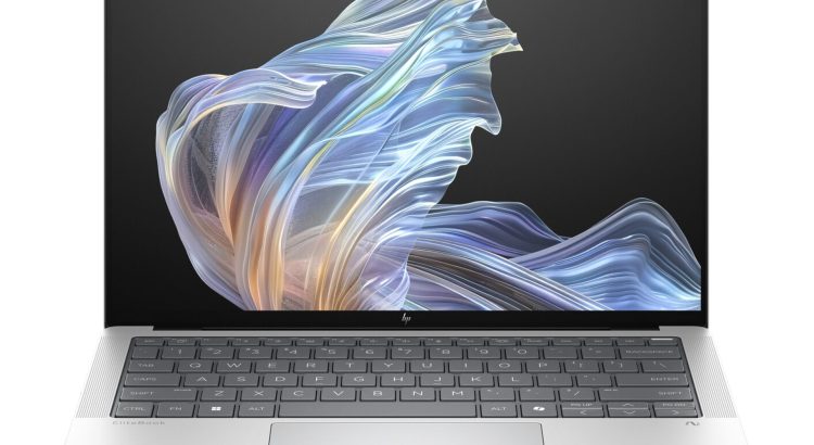 نمای جلو لپ‌تاپ Elitebook X G1a مدل نقره‌ای