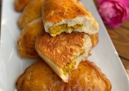 طرز تهیه نان فطیر مغزدار