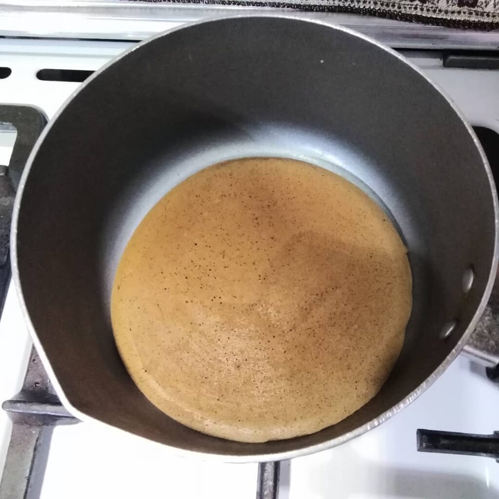 نحوه تهیه پنکیک رژیمی بدون شکر با شیره انگور و ارده(مقوی ترین صبحانه)_نارنجی پوش 4 طرز تهیه پنکیک رژیمی