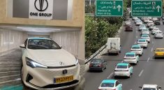 تاکسی‌های برقی بابک زنجانی بدون مجوز در خیابانهای تهران ظاهر شدند